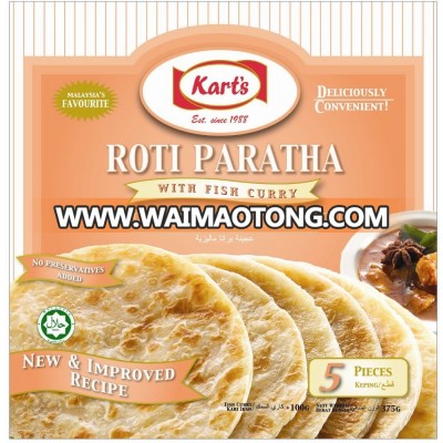 Kart's Roti Paratha With Fish Curry